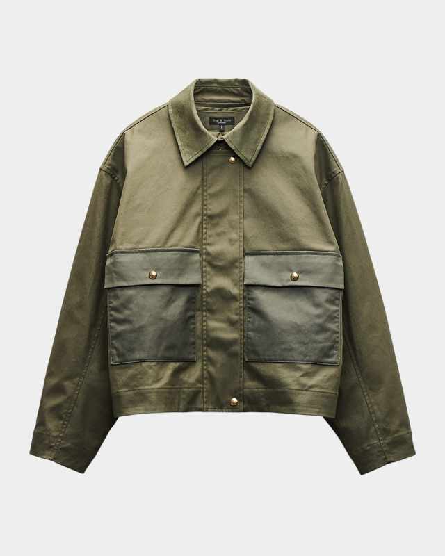 Nonie Cotton Twill Jacket